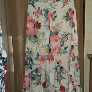 Maxi Floral Skirt